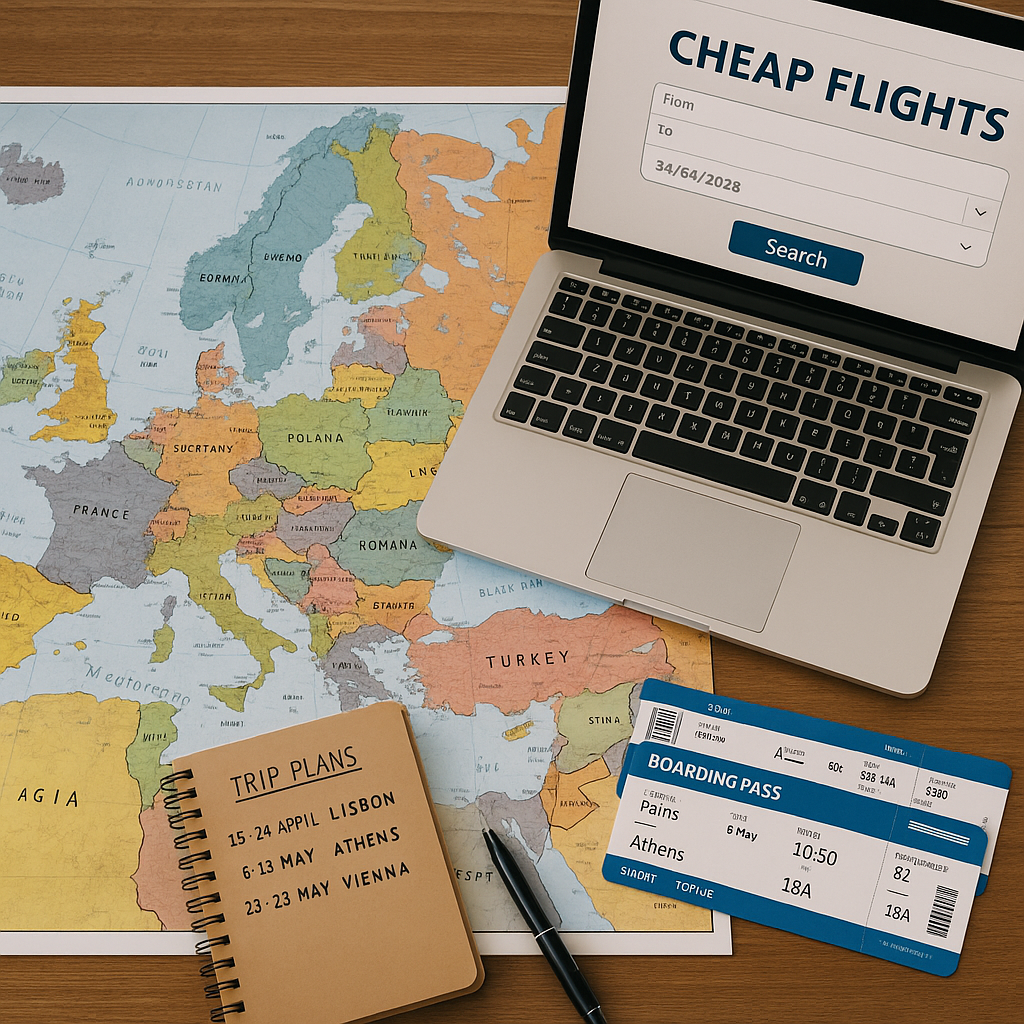 Tanie loty z przesiadką, open‑jaw i „pseudo‑czartery”: sprytne patenty na weekendowe wypady i pakiety lot + nocleg